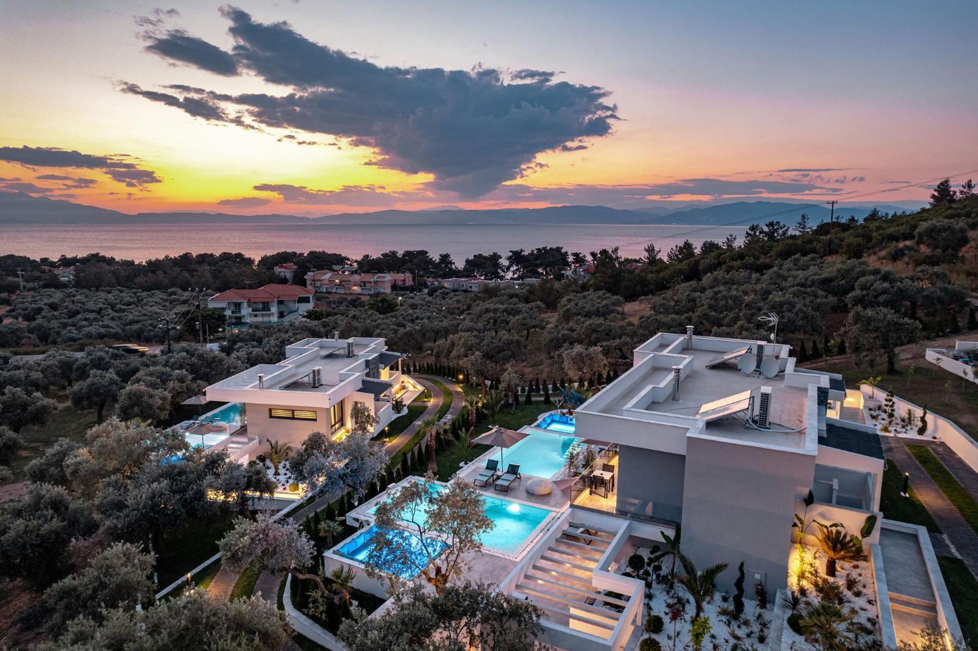 Nooa Villas Skala Rachoni  Екстер'єр фото